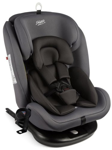 Siger Автокресло Престиж Isofix (0-36 кг) / цвет маренго люкс