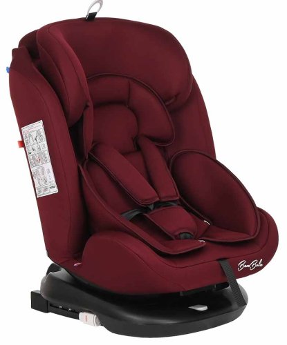 Bambola Автокресло Minori Isofix (0-36 кг) / цвет темно-красный