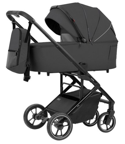 Carrello Коляска 2 в 1 Alfa CRL-6507 2024 / цвет Graphite Grey (темно-серый)