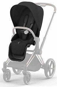 Cybex Набор чехлов прогулочного блока Seat Pack Priam IV / цвет Sepia Black (черный)